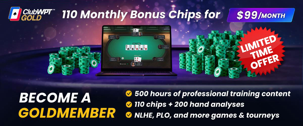 ClubWPT Gold GoldMember promotional graphic
