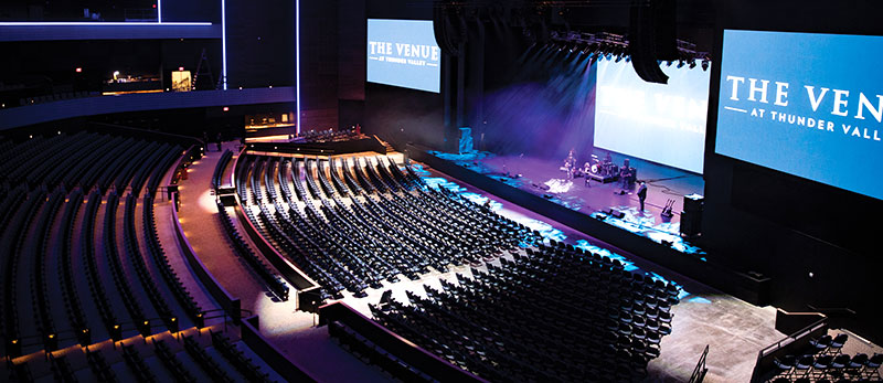 The Venue entertainment center at Thunder Valley Casino Resort