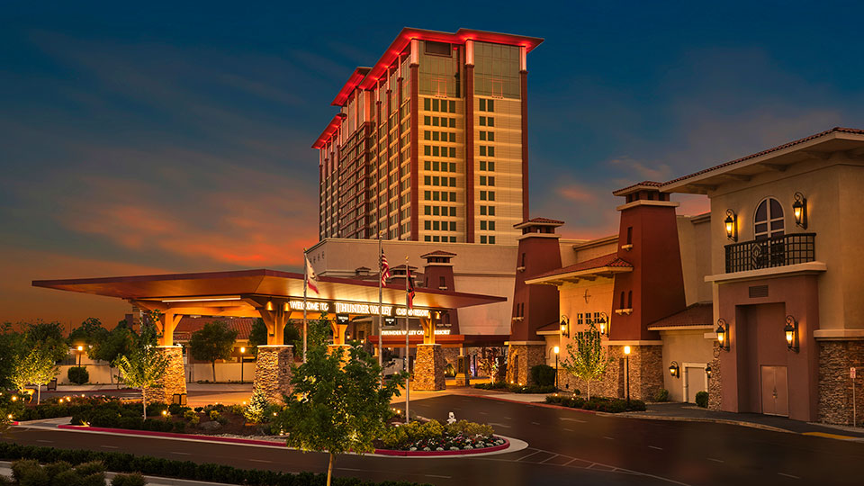 Exterior of Thunder Valley Casino Resort